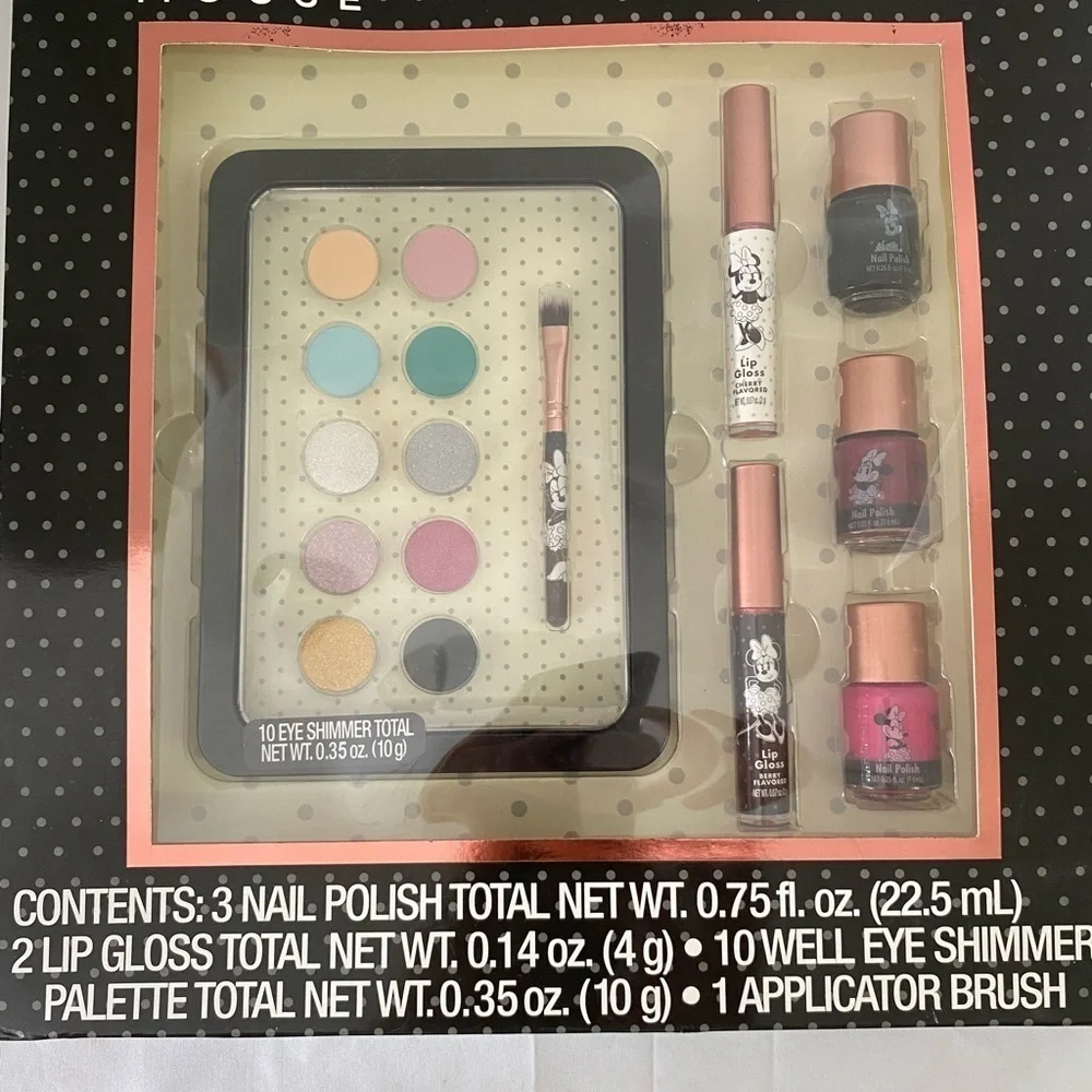 Disney Minnie Mouse Eye, Lip & Nail Gift Set (FH)